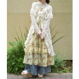 生成り | ラッフルフリルガウン | axes femme
