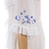 紫陽花刺繍フリルガウン | axes femme | 詳細画像17 