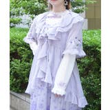 紫陽花刺繍フリルガウン | axes femme | 詳細画像5 
