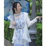 紫陽花刺繍フリルガウン | axes femme | 詳細画像9 