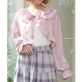 ピンク | フリルカットソーボレロ | axes femme