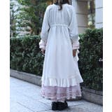 ボリュームフリルガウン | axes femme | 詳細画像3 