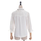 梯子レーススタンドカラーブラウス | axes femme | 詳細画像10