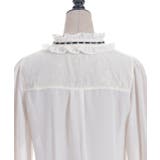 梯子レーススタンドカラーブラウス | axes femme | 詳細画像13