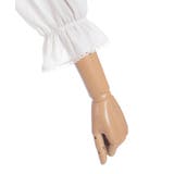 梯子レーススタンドカラーブラウス | axes femme | 詳細画像14