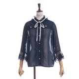 プチローズ×リボンレースブラウス | axes femme | 詳細画像18