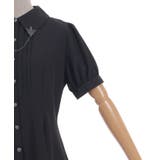 襟金具ロング半袖ブラウス | axes femme | 詳細画像24 