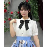 白 | ローズリボンブローチBL | axes femme