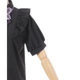 バタフライ刺繍襟半袖ブラウス | axes femme | 詳細画像30
