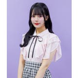 ピンク | チューリップスリーブブラウス | axes femme