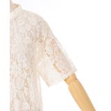サイドスリットレースシャツ | axes femme | 詳細画像10