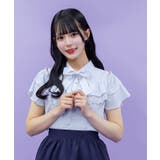 マリンチャームリボンブラウス | axes femme | 詳細画像1 