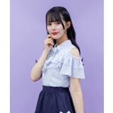 マリンチャームリボンブラウス | axes femme | 詳細画像4 