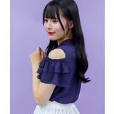 マリンチャームリボンブラウス | axes femme | 詳細画像5 
