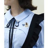 ビスケット刺繍レイヤードブラウス | axes femme | 詳細画像2
