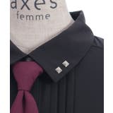 スタッズネクタイ付ブラウス | axes femme | 詳細画像12
