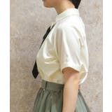 スタッズネクタイ付ブラウス | axes femme | 詳細画像2