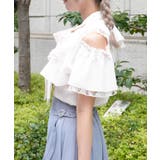 ２ＷＡＹオフショルフリルブラウス | axes femme | 詳細画像2 