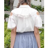 ２ＷＡＹオフショルフリルブラウス | axes femme | 詳細画像3 