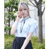 チューリップスリーブブラウス | axes femme | 詳細画像9 