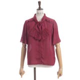 レース使いリボンブラウス | axes femme | 詳細画像10 