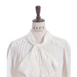 レース使いリボンブラウス | axes femme | 詳細画像20 