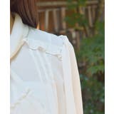 レース使いリボンブラウス | axes femme | 詳細画像5 