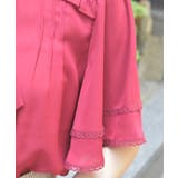 レース使いリボンブラウス | axes femme | 詳細画像8 