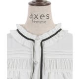 フロントギャザーブラウス | axes femme | 詳細画像20