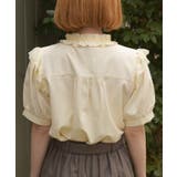 フロントギャザーブラウス | axes femme | 詳細画像3
