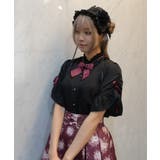 リボンブローチ付き姫袖風ブラウス | axes femme | 詳細画像10 