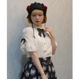 リボンブローチ付き姫袖風ブラウス | axes femme | 詳細画像9 