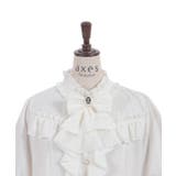 リボン×ジャボブローチブラウス | axes femme | 詳細画像16 