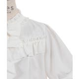 リボン×ジャボブローチブラウス | axes femme | 詳細画像18 