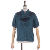 リボン×ジャボブローチブラウス | axes femme | 詳細画像21 