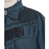 リボン×ジャボブローチブラウス | axes femme | 詳細画像27 