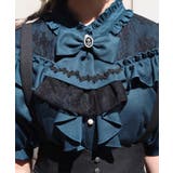 リボン×ジャボブローチブラウス | axes femme | 詳細画像4 