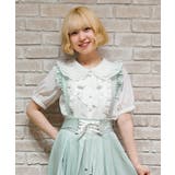 リボン付きレース丸衿ブラウス | axes femme | 詳細画像7