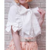 白 | トロワリボンブラウス | axes femme