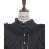 レース切替フリルスタンドブラウス | axes femme | 詳細画像13 