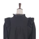 レース切替フリルスタンドブラウス | axes femme | 詳細画像14 