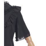 レース切替フリルスタンドブラウス | axes femme | 詳細画像15 