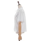 レース切替フリルスタンドブラウス | axes femme | 詳細画像17 