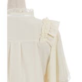 レース切替フリルスタンドブラウス | axes femme | 詳細画像28 