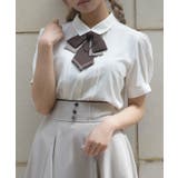 チェーンタイセットブラウス | axes femme | 詳細画像7 