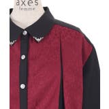 【セットアップ対応】ジャガードブラウス | axes femme | 詳細画像18