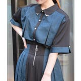 【セットアップ対応】ジャガードブラウス | axes femme | 詳細画像4