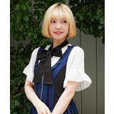 フレアスリーブボウタイブラウス | axes femme | 詳細画像12 