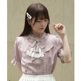 リボンジャボ付ブラウス | axes femme | 詳細画像6