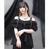 オフショルフレア袖トップス | axes femme | 詳細画像11 